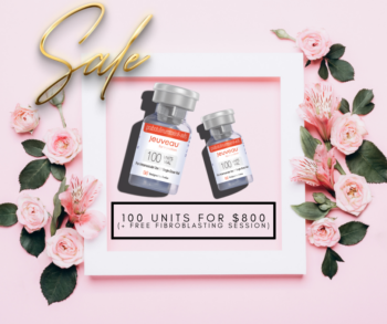 Spring: Jeuveau – 100 Units for $800 + Free Fibroblasting